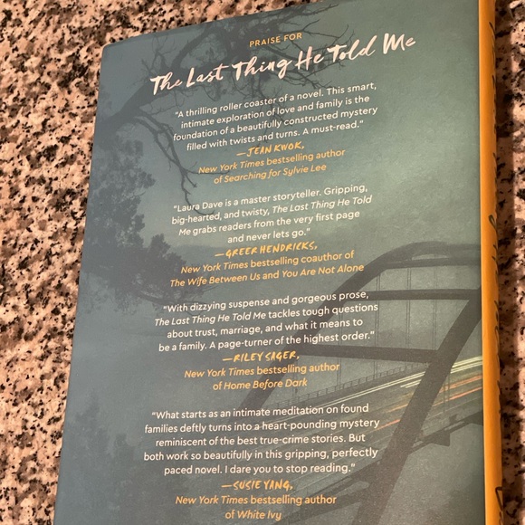 The Last Thing He Told Me Book — By Laura Dave - Picture 3 of 5